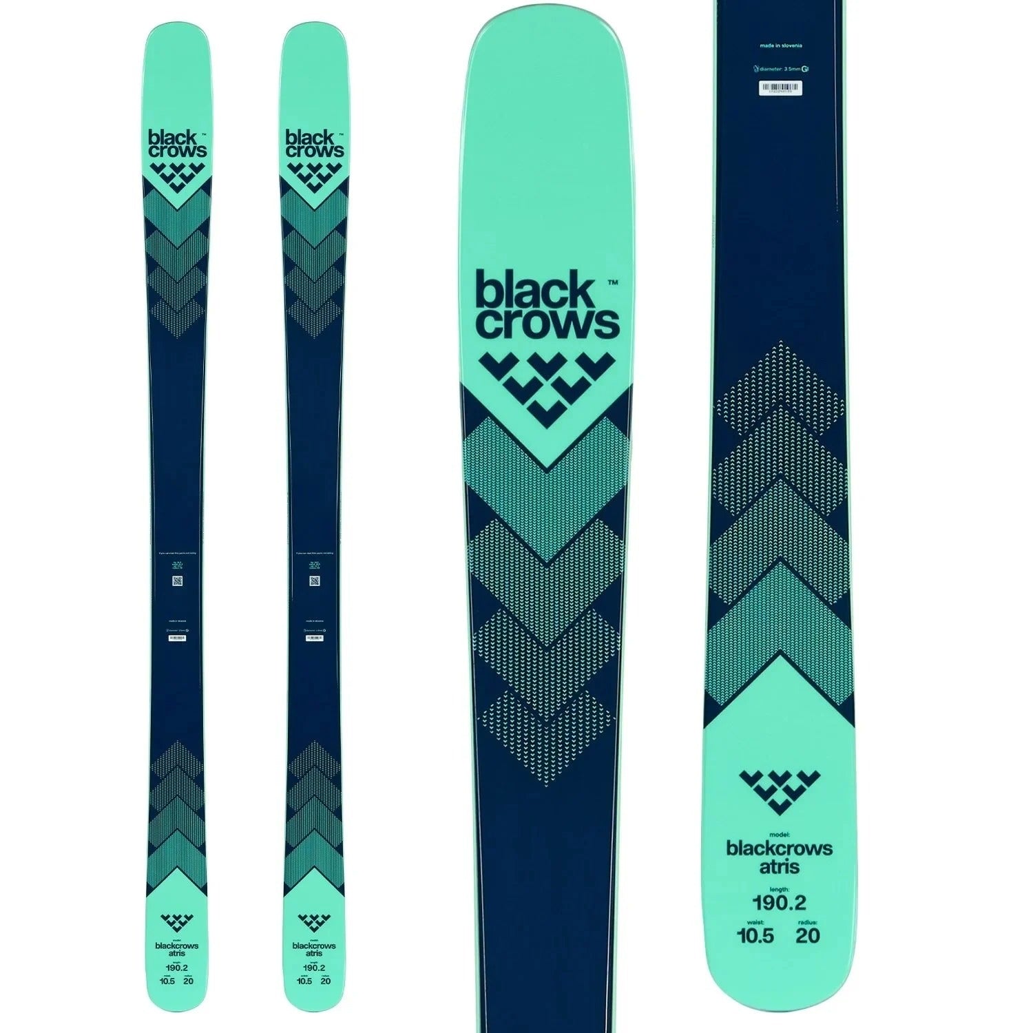 Black Crows Atris Skis + Griffon 13 Demo Ski Bindings 2025 - Used