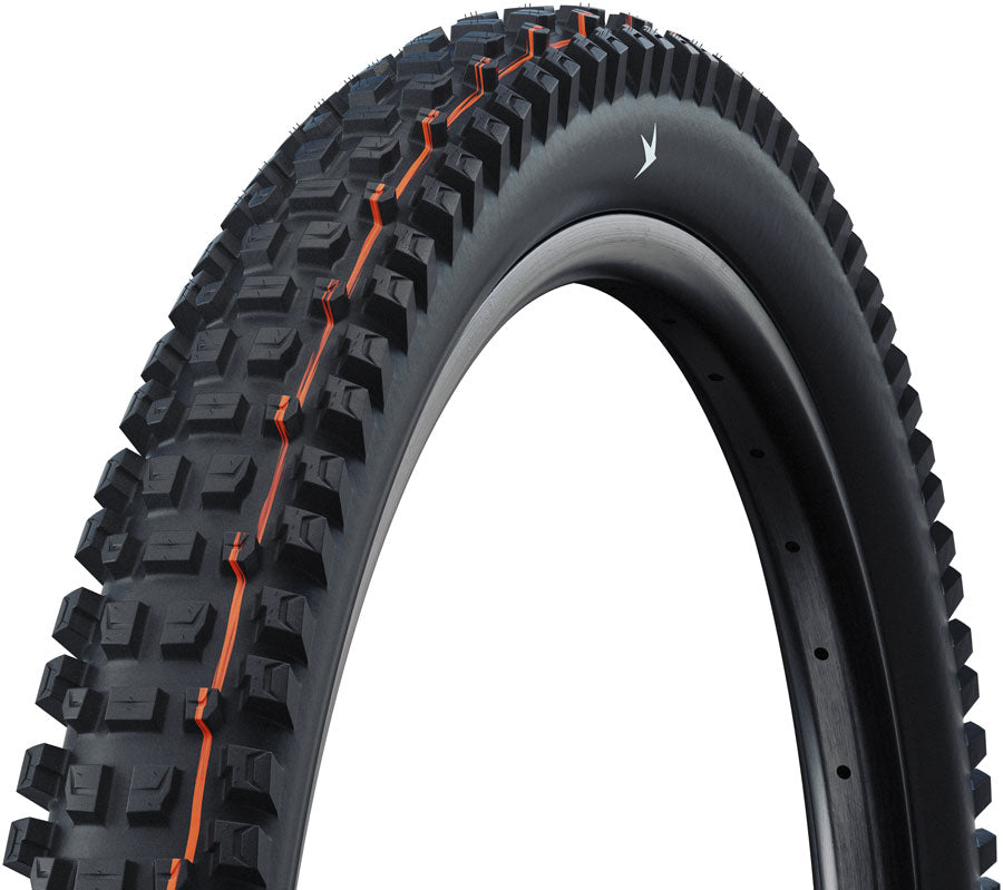 Schwalbe Albert Tire - 27.5 x 2.50, Tubeless, Folding, Black, Evolution Line, Tr